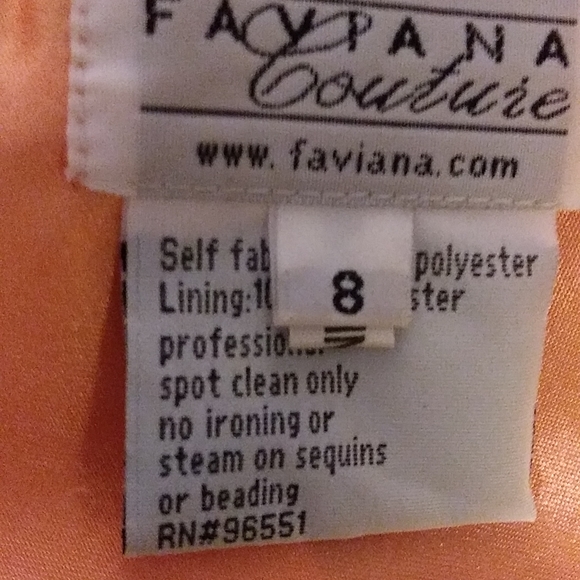 Fayapana Couture Size 8 - Picture 11 of 12